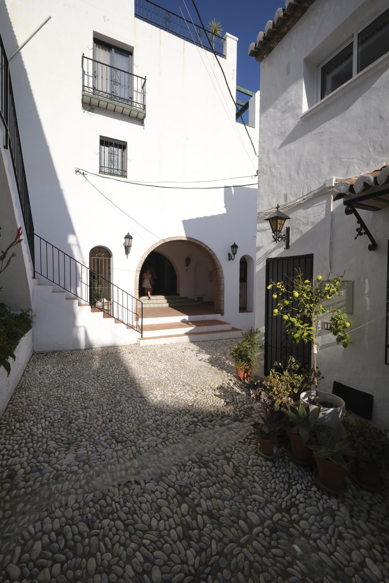 Entrance courtyard