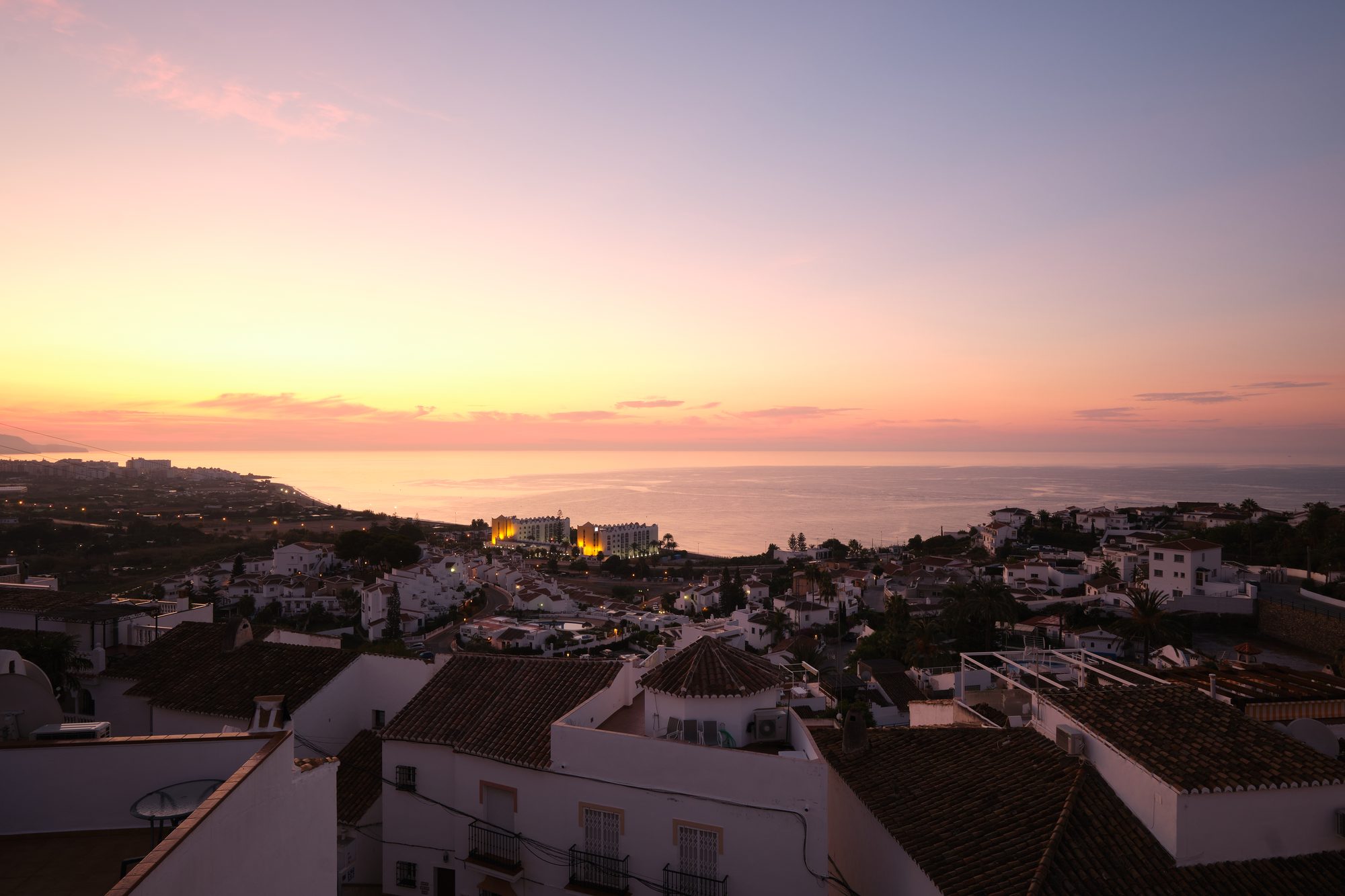 Dusk over Punta Lara